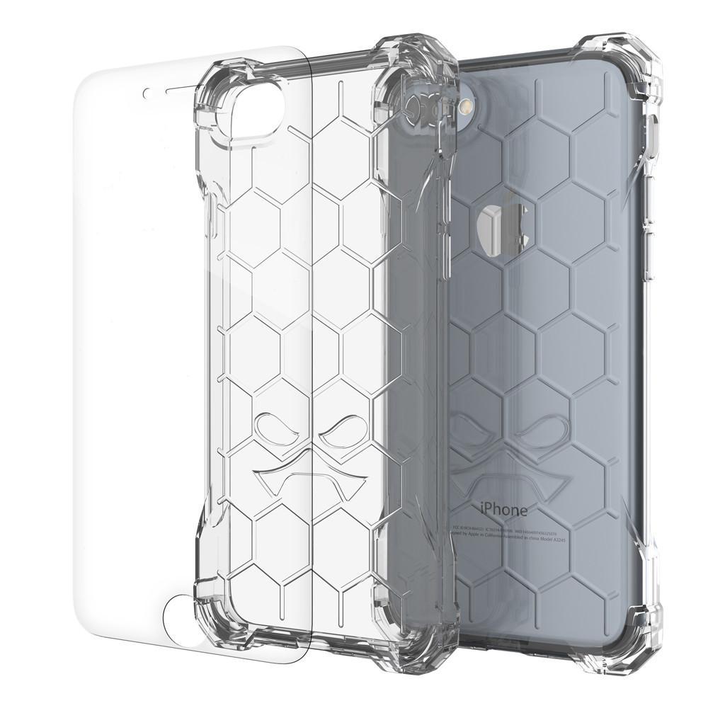 iPhone 8 Case, Ghostek® Covert Clear, Premium Impact Protective Armor | Lifetime Warranty Exchange (Color in image: clear)