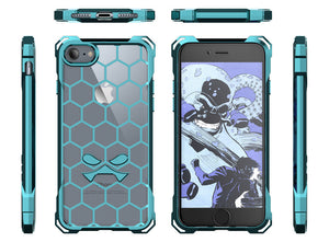 iPhone 7 Case, Ghostek® Covert Teal, Premium Impact Protective Armor | Lifetime Warranty Exchange (Color in image: space grey)