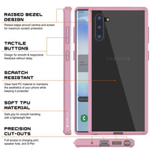 Charger l&#39;image dans la galerie, Galaxy Note 20 Punkcase Lucid-2.0 Series Slim Fit Armor Crystal Pink Case Cover (Color in image: Pink)
