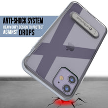 Charger l&#39;image dans la galerie, iPhone 12 Mini Case, PUNKcase [LUCID 3.0 Series] [Slim Fit] Protective Cover w/ Integrated Screen Protector [Silver] (Color in image: Blue)
