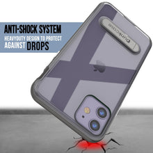 Charger l&#39;image dans la galerie, iPhone 12 Mini Case, PUNKcase [LUCID 3.0 Series] [Slim Fit] Protective Cover w/ Integrated Screen Protector [Grey] (Color in image: Blue)
