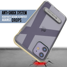 Charger l&#39;image dans la galerie, iPhone 12 Mini Case, PUNKcase [LUCID 3.0 Series] [Slim Fit] Protective Cover w/ Integrated Screen Protector [Gold] (Color in image: Blue)
