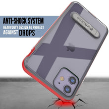 Charger l&#39;image dans la galerie, iPhone 12 Mini Case, PUNKcase [LUCID 3.0 Series] [Slim Fit] Protective Cover w/ Integrated Screen Protector [Red] (Color in image: Blue)
