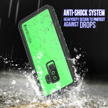 Charger l&#39;image dans la galerie, Galaxy S9 Plus Waterproof Case PunkCase StudStar Light Green Thin 6.6ft Underwater IP68 ShockProof (Color in image: red)
