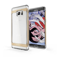 Load image into Gallery viewer, Galaxy Note 7 Case, Ghostek® Cloak 2.0 Gold w/ Explosion-Proof Screen Protector | Aluminum Frame (Color in image: Gold)
