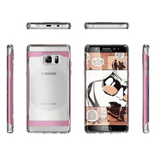 Load image into Gallery viewer, Galaxy Note 7 Case, Ghostek Pink 2.0 Pink Series w/ ExplosionProof Screen Protector | Aluminum Frame (Color in image: Red)
