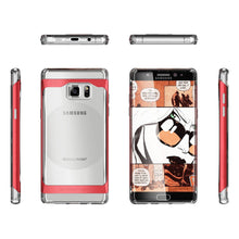 Load image into Gallery viewer, Galaxy Note 7 Case, Ghostek® 2.0 Red Series w/ Explosion-Proof Screen Protector | Aluminum Frame (Color in image: Pink)
