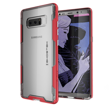 Load image into Gallery viewer, Galaxy Note 8 Case, Ghostek Cloak 3 Galaxy Note 8 Clear Transparent Bumper Case Note8 2017 | RED (Color in image: Gold)
