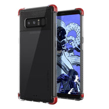 Charger l&#39;image dans la galerie, Galaxy Note 8 Case, Ghostek Covert 2 Series for Galaxy Note 8 Protective Case  [RED] (Color in image: Red)
