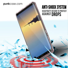 Charger l&#39;image dans la galerie, Galaxy Note 8 Case, PUNKcase [LUCID 2.0 Series] [Slim Fit] Armor Cover w/Integrated Anti-Shock System &amp; Screen Protector [Crystal Pink] (Color in image: White)
