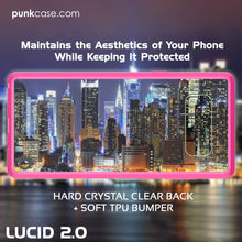Charger l&#39;image dans la galerie, Galaxy Note 8 Case, PUNKcase [LUCID 2.0 Series] [Slim Fit] Armor Cover w/Integrated Anti-Shock System &amp; Screen Protector [Pink] (Color in image: White)
