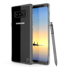 Load image into Gallery viewer, Galaxy Note 8 Case, PUNKcase [LUCID 2.0 Series] [Slim Fit] Armor Cover w/Integrated Anti-Shock System &amp; Screen Protector [Clear] (Color in image: Clear)
