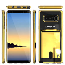 Charger l&#39;image dans la galerie, Galaxy Note 8 Case, PUNKCASE® LUCID Gold Series | Card Slot | SHIELD Screen Protector | Ultra fit 
