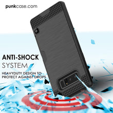 Charger l&#39;image dans la galerie, Galaxy Note 8 Case, PUNKcase [SLOT Series] Slim Fit  Samsung Note 8 [Black] (Color in image: Navy)
