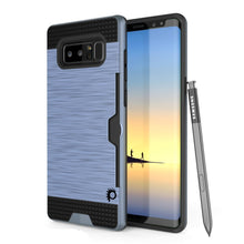 Load image into Gallery viewer, Galaxy Note 8 Case, PUNKcase [SLOT Series] Slim Fit  Samsung Note 8 [Navy] (Color in image: Navy)
