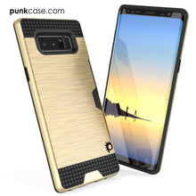 Charger l&#39;image dans la galerie, Galaxy Note 8 Case, PUNKcase [SLOT Series] Slim Fit  Samsung Note 8 [Gold] (Color in image: Rose)
