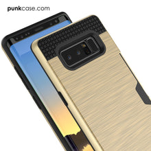 Charger l&#39;image dans la galerie, Galaxy Note 8 Case, PUNKcase [SLOT Series] Slim Fit  Samsung Note 8 [Gold] (Color in image: Grey)
