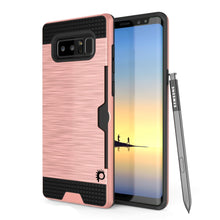 Load image into Gallery viewer, Galaxy Note 8 Case, PUNKcase [SLOT Series] Slim Fit  Samsung Note 8 [Rose] (Color in image: Rose)
