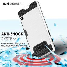 Charger l&#39;image dans la galerie, Galaxy Note 8 Case, PUNKcase [SLOT Series] Slim Fit  Samsung Note 8 [White] (Color in image: Navy)
