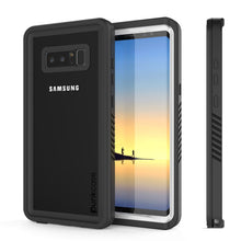 Charger l&#39;image dans la galerie, Galaxy Note 8 Case, Punkcase [Extreme Series] [Slim Fit] [IP68 Certified] [Shockproof] Armor Cover W/ Built In Screen Protector [White] (Color in image: White)
