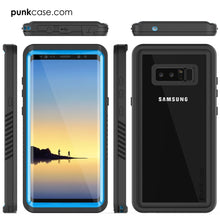 Charger l&#39;image dans la galerie, Galaxy Note 8 Case, Punkcase [Extreme Series] [Slim Fit] [IP68 Certified] [Shockproof] Armor Cover W/ Built In Screen Protector [Light Blue] (Color in image: White)
