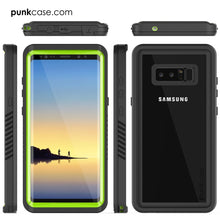 Charger l&#39;image dans la galerie, Galaxy Note 8 Case, Punkcase [Extreme Series] [Slim Fit] [IP68 Certified] [Shockproof] Armor Cover W/ Built In Screen Protector [Light Green] (Color in image: Light Blue)
