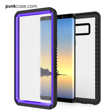Charger l&#39;image dans la galerie, Galaxy Note 8 Case, Punkcase [Extreme Series] [Slim Fit] [IP68 Certified] [Shockproof] Armor Cover W/ Built In Screen Protector [Purple] (Color in image: Red)
