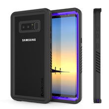 Charger l&#39;image dans la galerie, Galaxy Note 8 Case, Punkcase [Extreme Series] [Slim Fit] [IP68 Certified] [Shockproof] Armor Cover W/ Built In Screen Protector [Purple] (Color in image: Purple)

