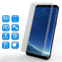 Load image into Gallery viewer, Galaxy S9+ Plus  Clear Punkcase Glass SHIELD Tempered Glass Screen Protector 0.33mm Thick 9H Glass (Color in image: Black)
