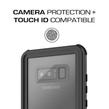 Load image into Gallery viewer, Galaxy Note 8, Ghostek Nautical Series Waterproof Case for Samsung Galaxy Note 8 Heavy Duty | Black 
