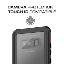 Load image into Gallery viewer, Galaxy Note 8, Ghostek Nautical Series Waterproof Case for Samsung Galaxy Note 8 Heavy Duty | Pink 
