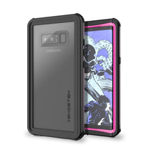 Load image into Gallery viewer, Galaxy Note 8, Ghostek Nautical Series Waterproof Case for Samsung Galaxy Note 8 Heavy Duty | Pink (Color in image: Black)
