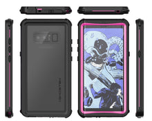 Load image into Gallery viewer, Galaxy Note 8, Ghostek Nautical Series Waterproof Case for Samsung Galaxy Note 8 Heavy Duty | Pink 
