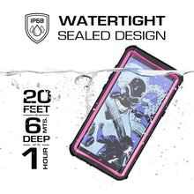 Load image into Gallery viewer, Galaxy Note 8, Ghostek Nautical Series Waterproof Case for Samsung Galaxy Note 8 Heavy Duty | Pink 
