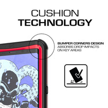 Load image into Gallery viewer, Galaxy Note 8, Ghostek Nautical Galaxy Note 8 Case Military Grade Armor Waterproof Cover | Red 
