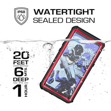 Load image into Gallery viewer, Galaxy Note 8, Ghostek Nautical Galaxy Note 8 Case Military Grade Armor Waterproof Cover | Red 
