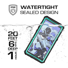 Load image into Gallery viewer, Galaxy Note 8, Ghostek Nautical Galaxy Note 8 Case Military Grade Armor Waterproof Cover | Teal 
