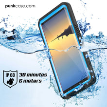 Charger l&#39;image dans la galerie, Galaxy Note 8 Case, Punkcase [Extreme Series] [Slim Fit] [IP68 Certified] [Shockproof] Armor Cover W/ Built In Screen Protector [Light Blue] (Color in image: Light green)
