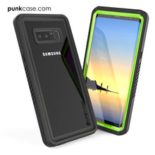 Charger l&#39;image dans la galerie, Galaxy Note 8 Case, Punkcase [Extreme Series] [Slim Fit] [IP68 Certified] [Shockproof] Armor Cover W/ Built In Screen Protector [Light Green] (Color in image: Pink)
