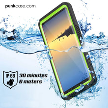 Charger l&#39;image dans la galerie, Galaxy Note 8 Case, Punkcase [Extreme Series] [Slim Fit] [IP68 Certified] [Shockproof] Armor Cover W/ Built In Screen Protector [Light Green] (Color in image: Clear)
