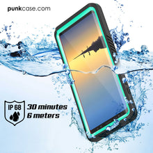 Load image into Gallery viewer, Galaxy Note 8 Case, Punkcase [Extreme Series] [Slim Fit] [IP68 Certified] [Shockproof] Armor Cover W/ Built In Screen Protector [Teal] (Color in image: Light Blue)
