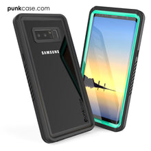 Load image into Gallery viewer, Galaxy Note 8 Case, Punkcase [Extreme Series] [Slim Fit] [IP68 Certified] [Shockproof] Armor Cover W/ Built In Screen Protector [Teal] (Color in image: White)
