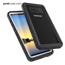 Charger l&#39;image dans la galerie, Galaxy Note 8 Case, Punkcase [Extreme Series] [Slim Fit] [IP68 Certified] [Shockproof] Armor Cover W/ Built In Screen Protector [White] (Color in image: red)
