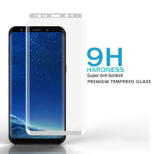 Charger l&#39;image dans la galerie, Galaxy S10  White Punkcase Glass SHIELD Tempered Glass Screen Protector 0.33mm Thick 9H Glass (Color in image: Black)
