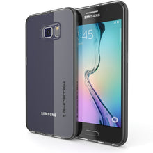 Load image into Gallery viewer, Galaxy S6 Case, Ghostek Cloak Series Black Slim Premium Protective Hybrid Impact Glass Armor (Color in image: black)
