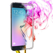 Load image into Gallery viewer, Galaxy S6 Edge+ Plus Case, Ghostek Silver Cloak Series Slim Hybrid Impact Armor | Lifetime Warranty (Color in image: red)
