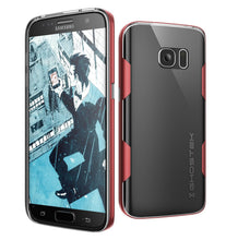 Load image into Gallery viewer, Galaxy S7 Case, Ghostek Cloak Series Red  Slim Premium Protective Hybrid Impact Glass Armor (Color in image: red)
