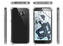 Load image into Gallery viewer, Galaxy S7 Case, Ghostek® Covert Clear Series w/ Premium Impact Cover Screen Protector | Warranty (Color in image: Gold)
