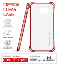 Load image into Gallery viewer, S7 Edge Case, Ghostek® Covert Rose Pink Series Premium Impact Cover | Lifetime Warranty Exchange (Color in image: peach)
