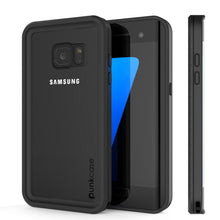 Load image into Gallery viewer, Galaxy S7 Edge Waterproof Case, Punkcase [Extreme Series] [Slim Fit] [IP68 Certified] [Shockproof] [Snowproof] [Dirproof] Armor Cover [BLACK] (Color in image: Black)
